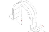 SLEC SADDLE CLAMP 8SWG (4MM) SL015 (PK 6) BLACK